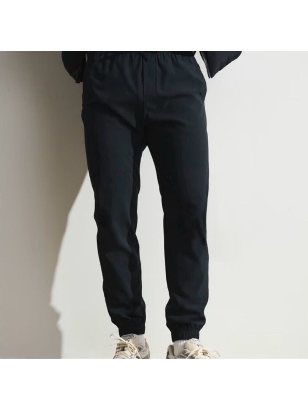 Abercrombie & Fitch Black Jogger Sweatpants Men S Drawstring Training Running